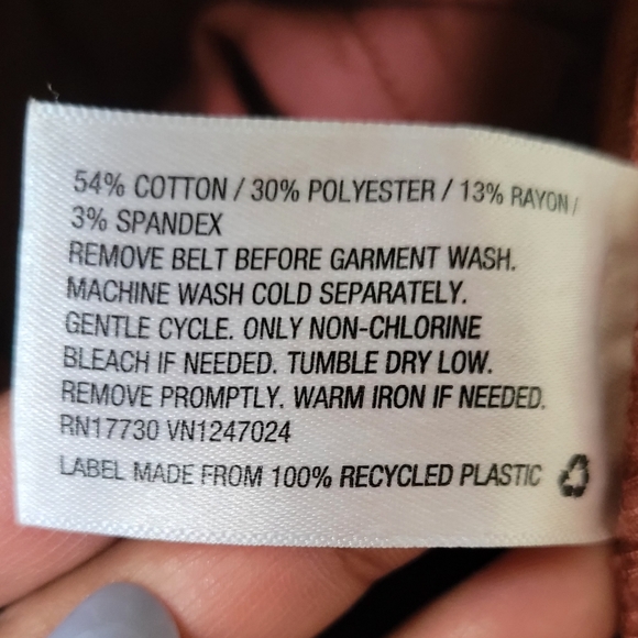 A New Day- Rust orange pants - Picture 4 of 6